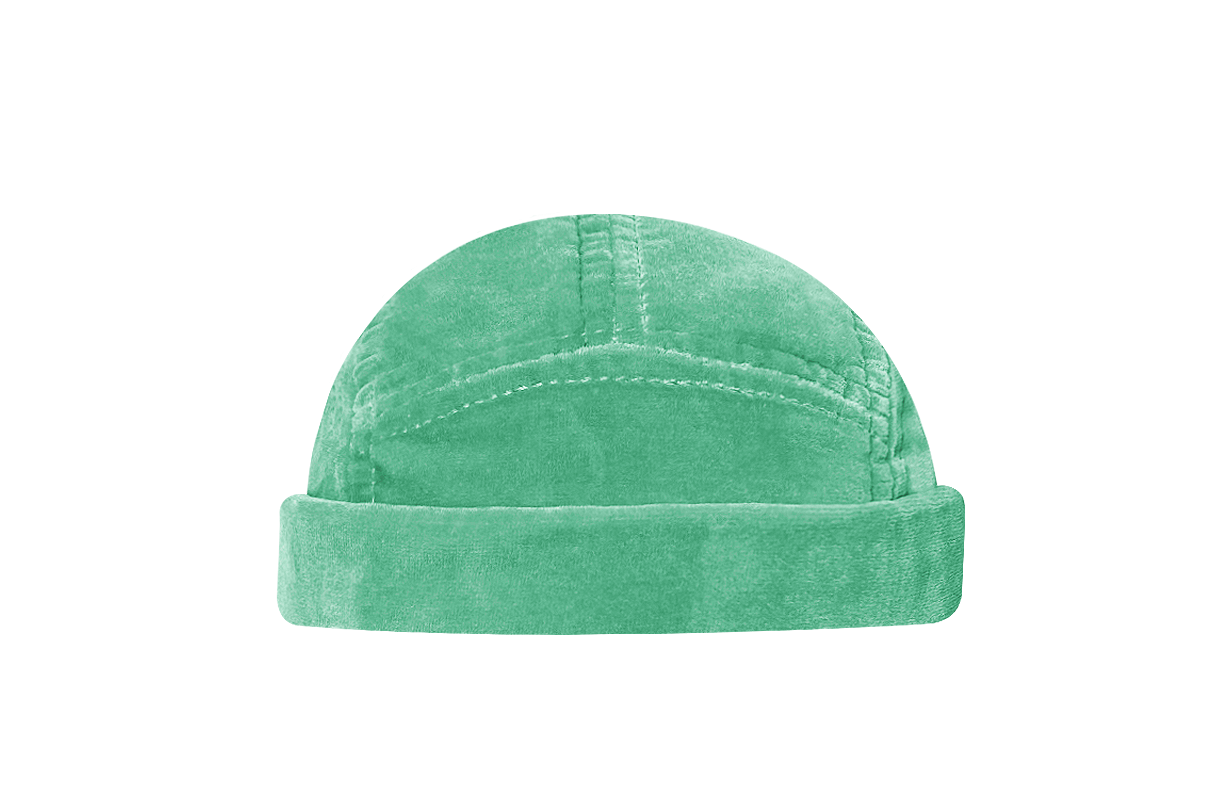 miki breton five panel made in france faits main couleur vert